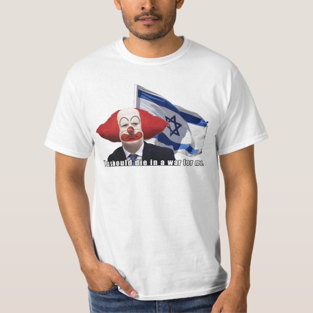 Camiseta Você deve morrer em uma guerra para mim (Frente)