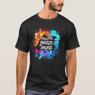 Camiseta Você Dorme Você Se Machuca Presente Engraçado de P