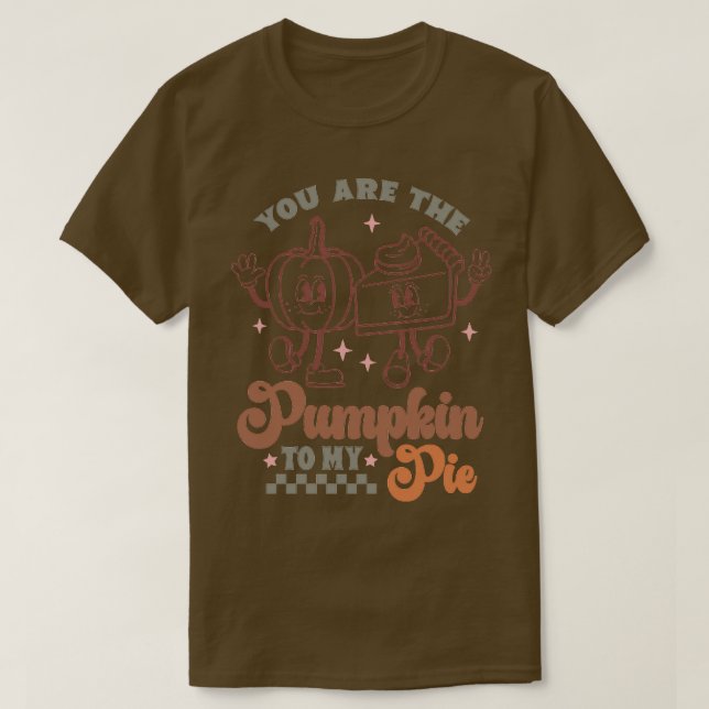 Camiseta você é a abóbora da minha torta. (Frente do Design)