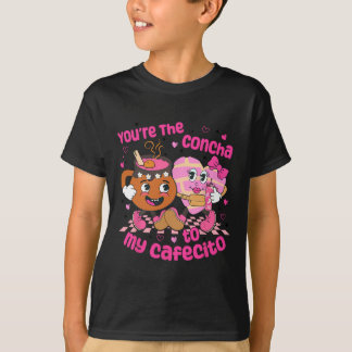 Camiseta Você É a Concha Para o Meu Coração Cafecito Dia do