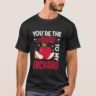 Camiseta Você é a Maçã para a Minha Maçã do Pomar