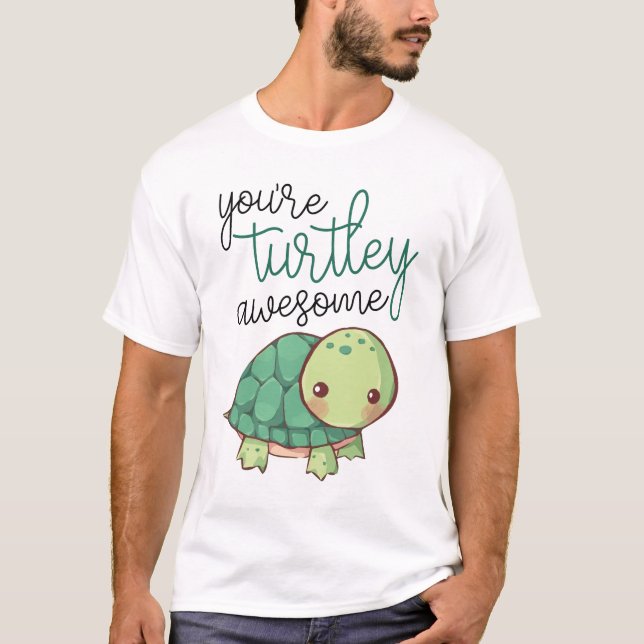 Camiseta você é a Turtley incrível (Frente)