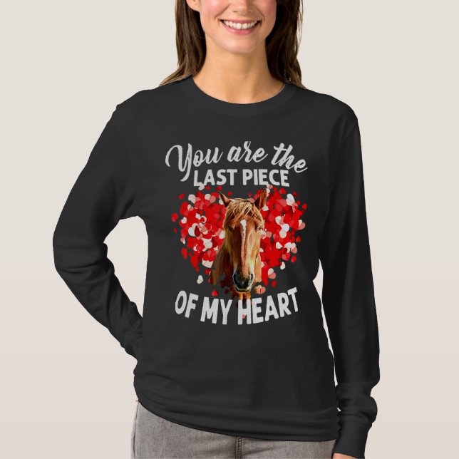 Camiseta Você É A Última Peça Do Meu Coração (Frente)