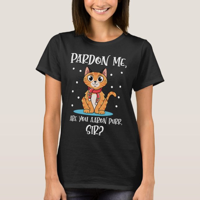 Camiseta Você É Aaron Purr Sir (Frente)