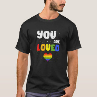 Camiseta Você É Adorado Designs De Mensagem De Orgulho Incr