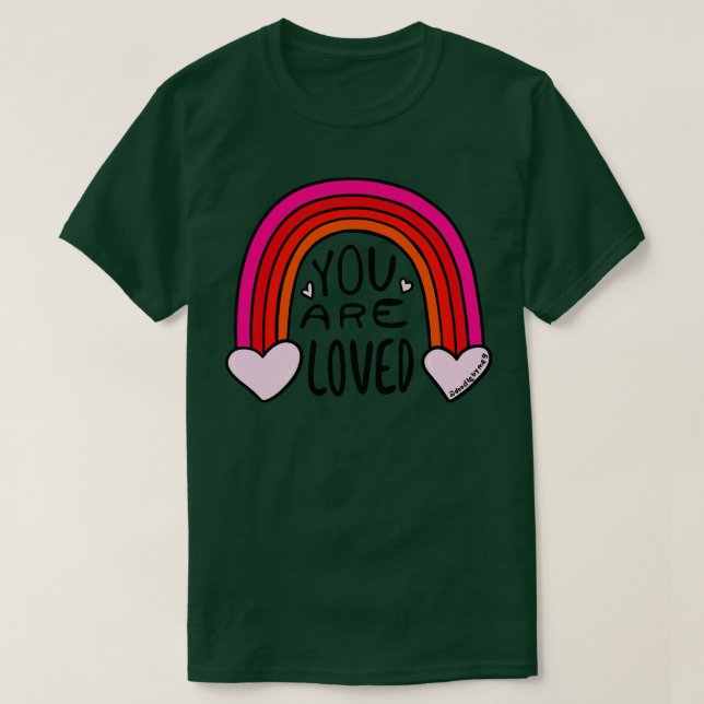 Camiseta Você É Amado (Frente do Design)