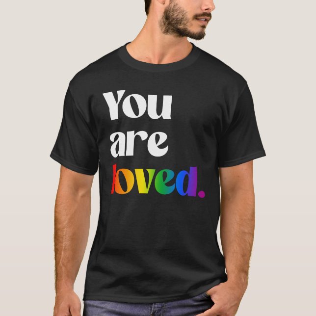 Camiseta Você é amado (Frente)