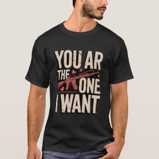 Camiseta Você É Aquela Que Eu Quero Citação Divertida de Ar