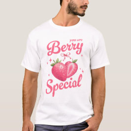 Camiseta Você é Berry Special, Namorados de Morango