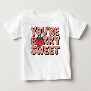 Camiseta Você é Berry Sweet One Cute Strawberry Lover