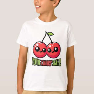 Camiseta Você é Cherry Sweet! Cute Cherry Pun