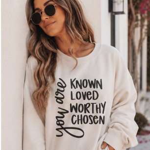 Camiseta Você é conhecida, inspiradora fé cristã