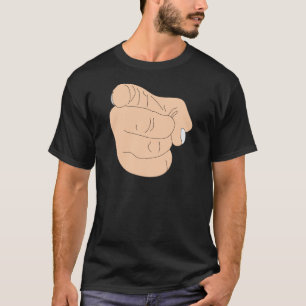 Camiseta Você é dedo