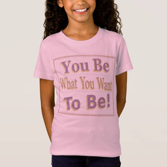Camiseta "Você É!" Design bonito. Comprar Agora (Frente)