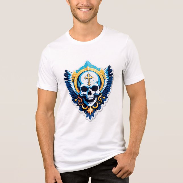 Camiseta Você É Divino - Águia Cripta Mística (Frente)