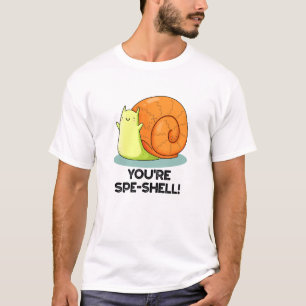 Camiseta Você é Espi-ral Fofa Piada de Caracol