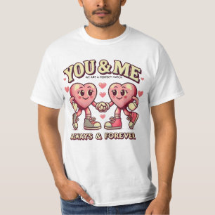 Camiseta Você e eu somos namorados iguais