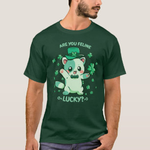 Camiseta Você é Feline Lucky?
