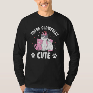 Camiseta Você é Gatinho de Casais de Gato Legal