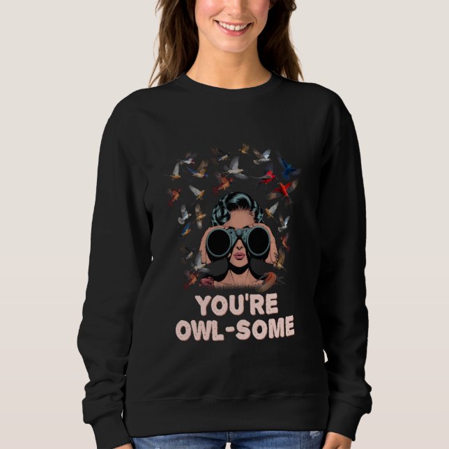 Camiseta Você é hilário humor de coruja (Frente)