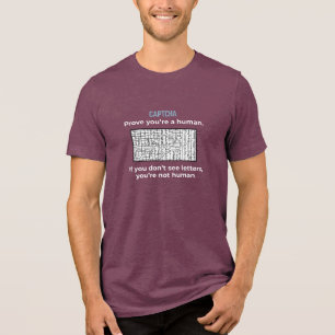 Camiseta Você É Humano?
