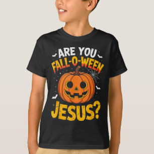 Camiseta Você é Jesus no Halloween_ Humor Cristão Divertido