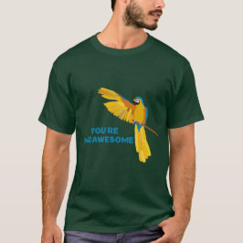 Camiseta Você é Macawesomo