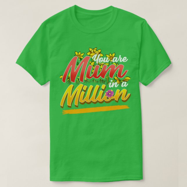 Camiseta Você é Mãe em um Milhão (Frente do Design)