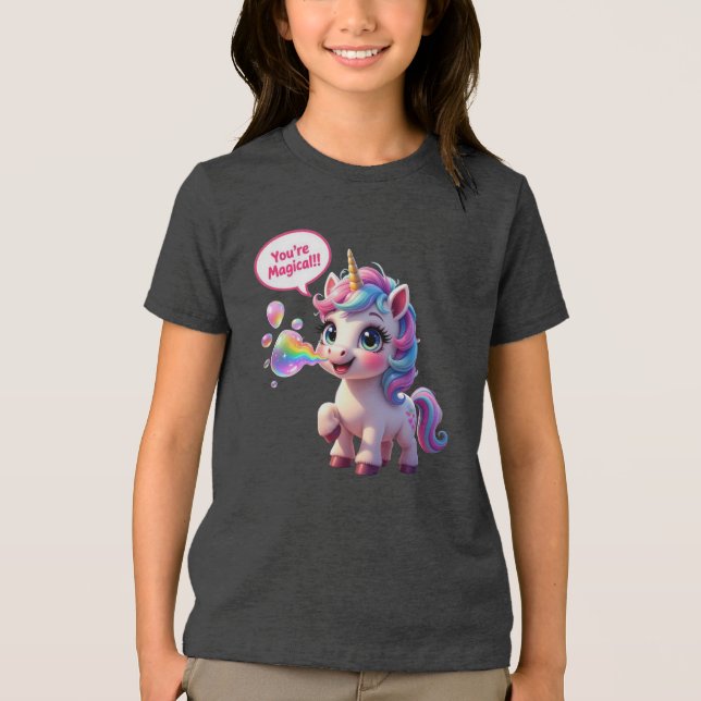 Camiseta Você é mágico! Unicórnio (Frente)