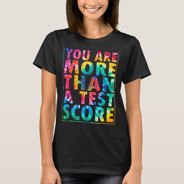 Camiseta Você é mais do que o teste de motivação D (Frente)