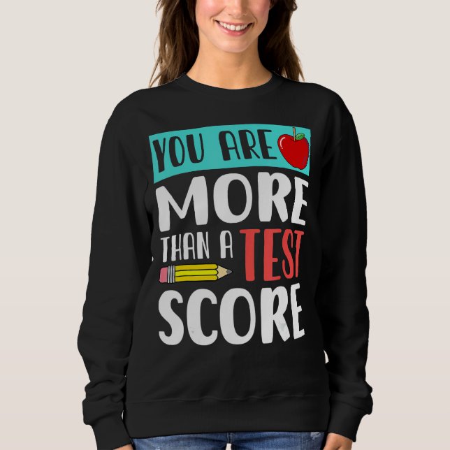 Camiseta Você É Mais Do Que Um Dia De Teste De Professores (Frente)