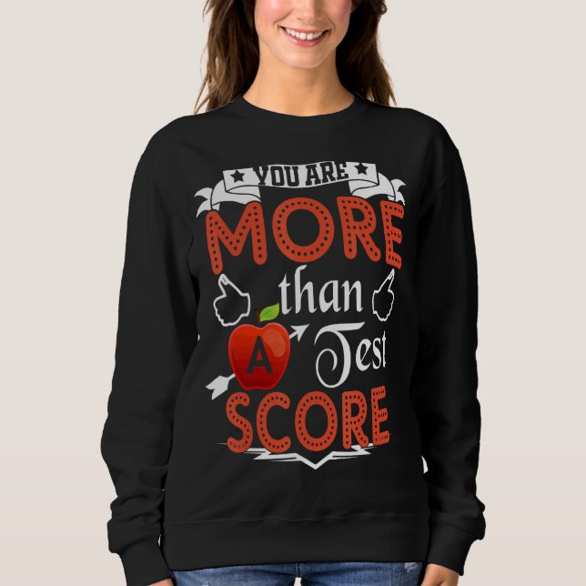 Camiseta Você É Mais Do Que Um Dia De Teste De Professores (Frente)