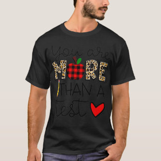 Camiseta Você é mais do que um teste