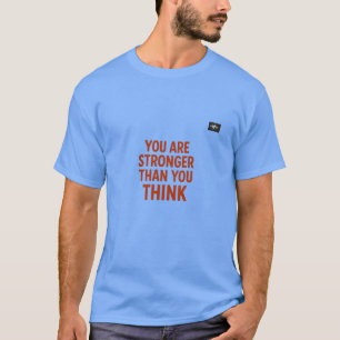 Camiseta Você É Mais Forte Do Que Acha Quo Motivacional