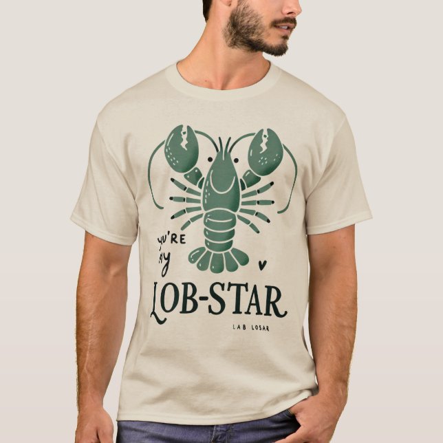 Camiseta Você é meu casal de lagosta (Frente)