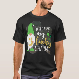 Camiseta Você É Meu Charme Sortudo! Rua Engraçado Patrick S