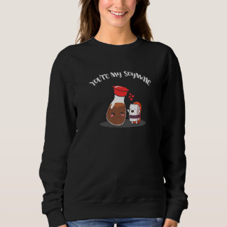 Camiseta Você é meu companheiro de Soy Sauce Sushi Humor Pu
