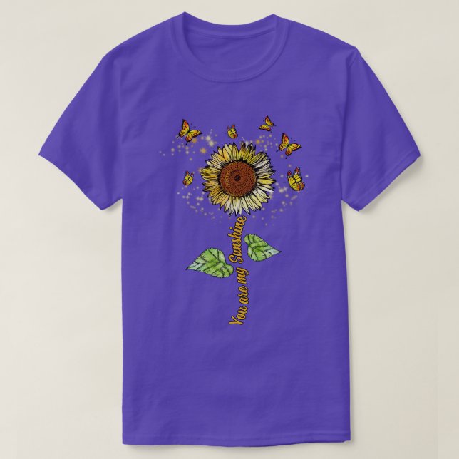 Camiseta você é meu girassol (Frente do Design)