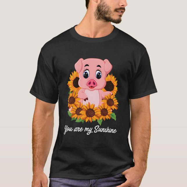 Camiseta Você É Meu Jardim de Amor Flor do Sol (Frente)