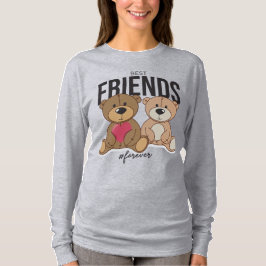 Camiseta Você é Meu Melhor Amigo Urso