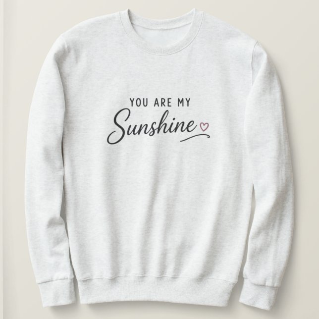 Camiseta Você É Meu Sol (Frente do Design)