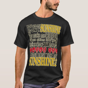 Camiseta Você É Meu Sol