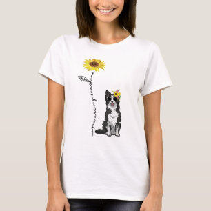 Camiseta Você É Meu Sol, Borda Collie Lover