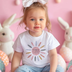Camiseta Você É Meu Sol   Cute Arco-íris Pastel
