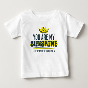 Camiseta Você É Meu Sol Cute Citação Inspiradora