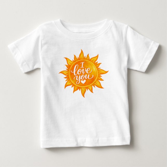Camiseta Você É Meu Sol – Eu Te Amo Sol (Frente)