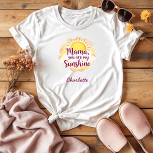 Camiseta Você É Meu Sol   Melhor Dia de as mães