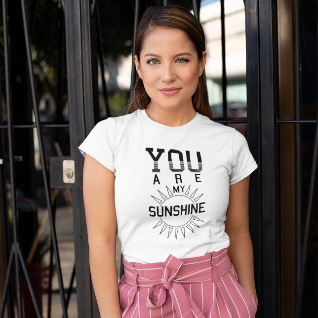 Camiseta Você é meu SUNSHINE (Criador carregado)