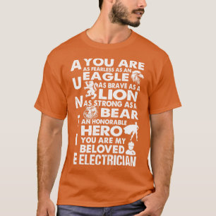 Camiseta Você É Minha Amada Tia Elétrica Tia Orgulhosa.