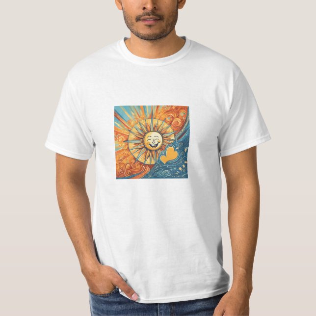 Camiseta Você É Minha Design De Sol (Frente)